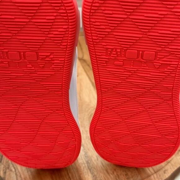 Nike Air Zoom Bella 7 Wmns Size 11 Workout Shoes White Bright Crimson FZ1689-101 - Picture 9 of 11